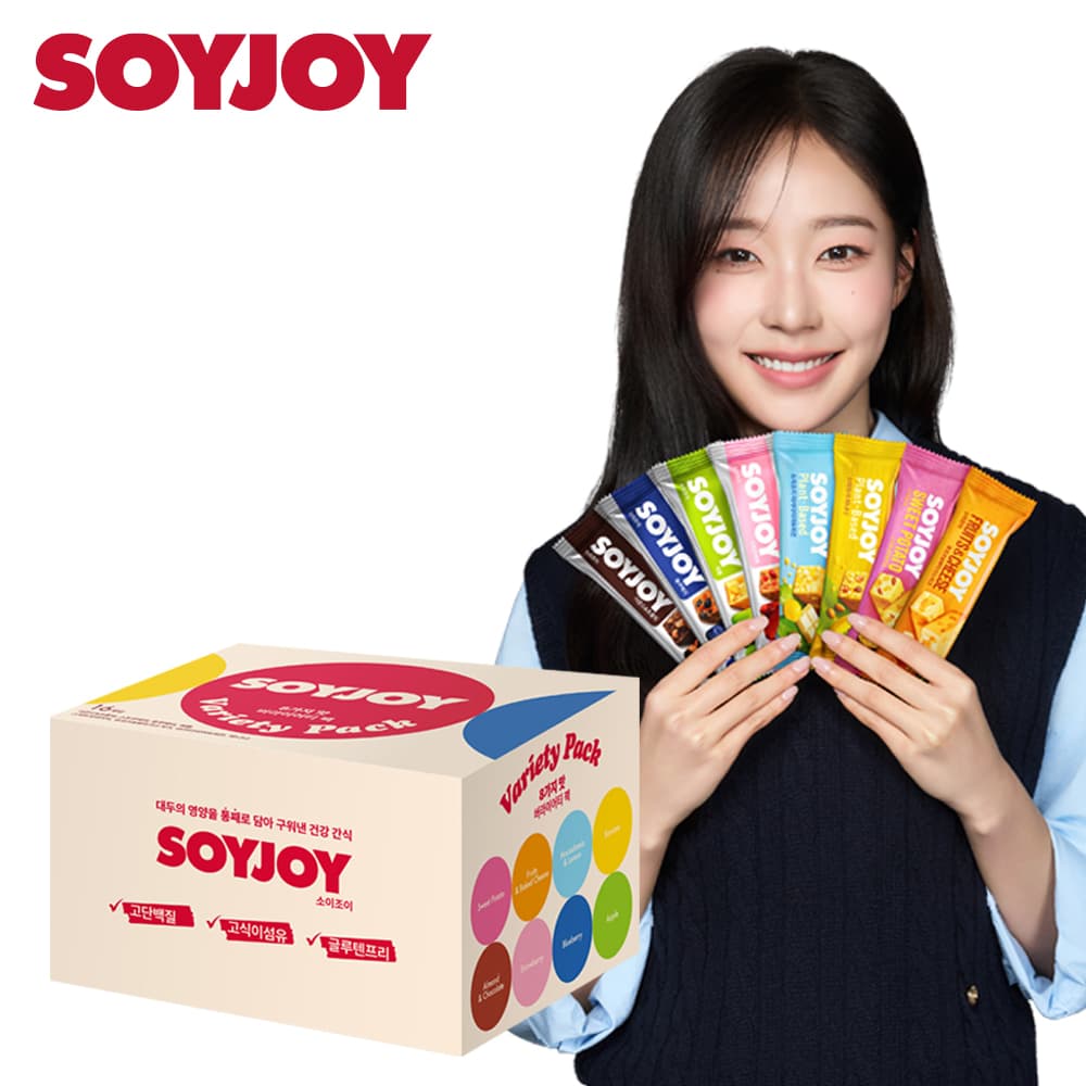 소이조이 고단백질 고식이섬유 글루텐프리 바 이미지