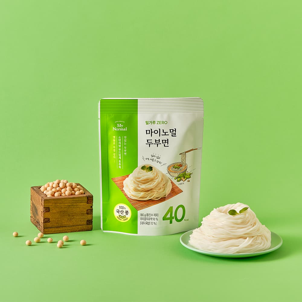 마이노멀 두부면 저칼로리 두유면 글루텐프리 이미지